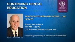 SD CE: Periodontitis/Peri-Implantitis......An Update