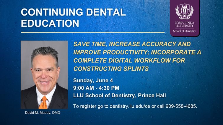 SD CE: Incorporate a Complete Digital Workflow for Constructing Splints