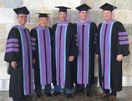 The five new MAGD recipients (L-R):